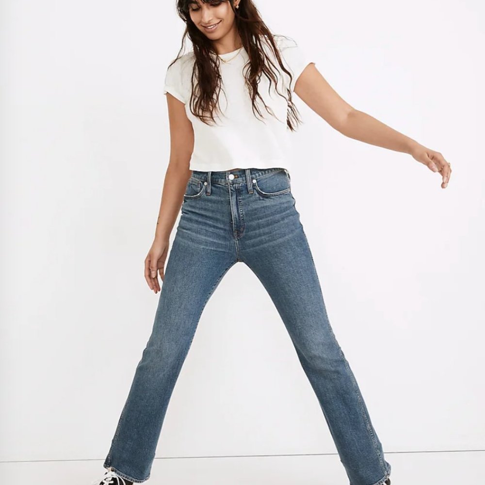 Madewell TALL '90s High-Rise Bootcut Jeans